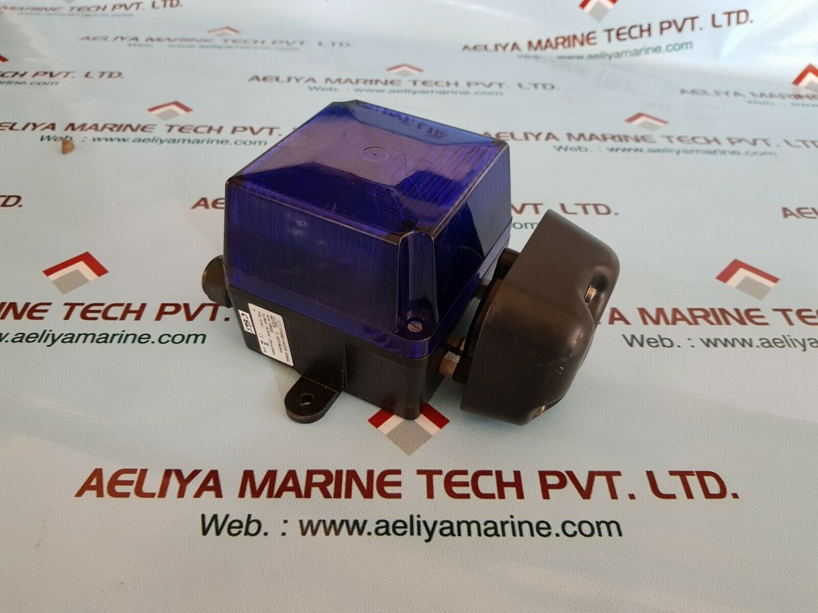 FHF 5843/5 second telephone alarm and signal unit blue