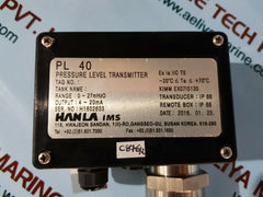 Hanla ims pl40 pressure level transmitter range 0~27mh2o
