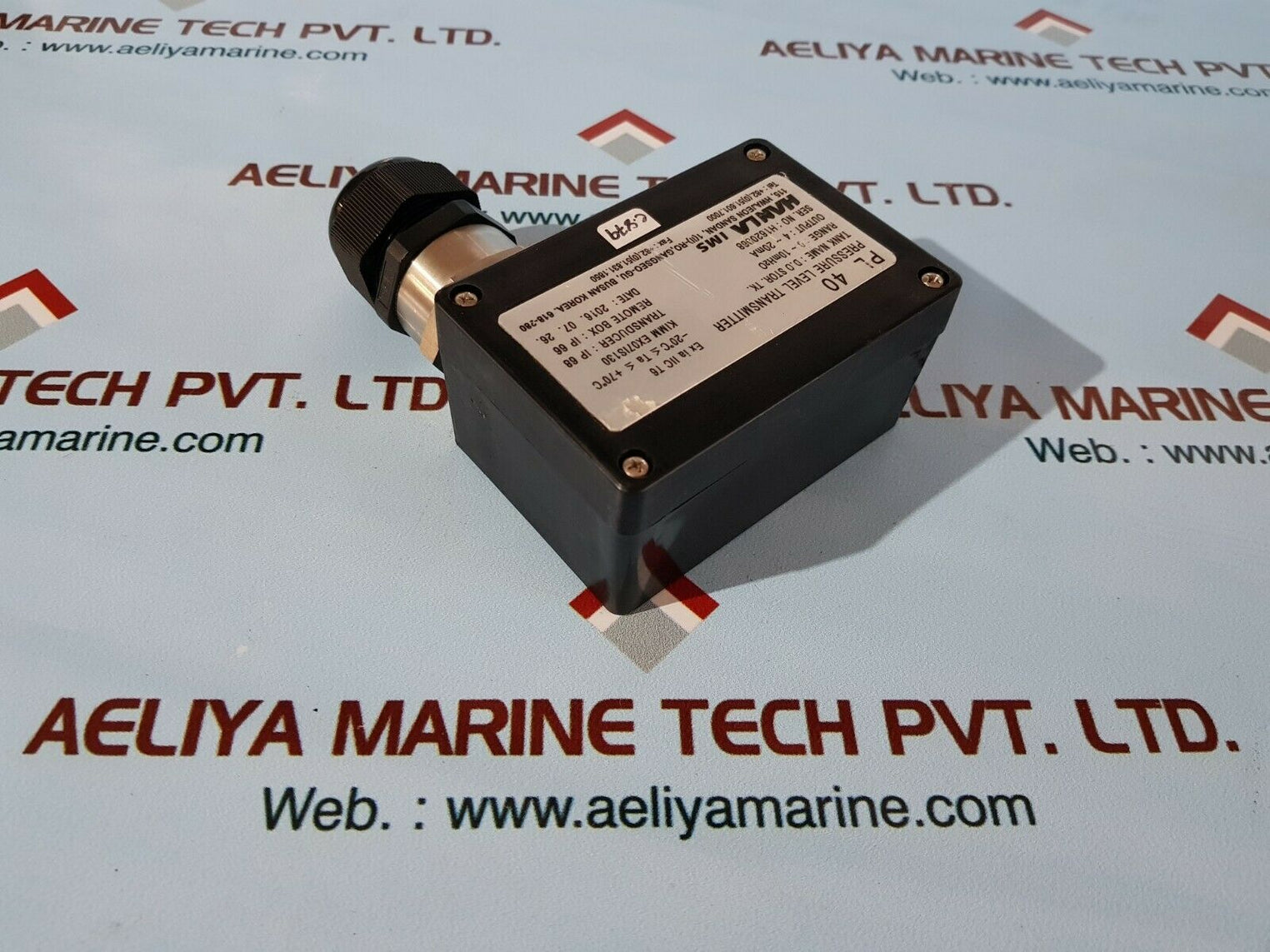 Hanla ims pl 40 pressure level transmitter range 0~10mh2o