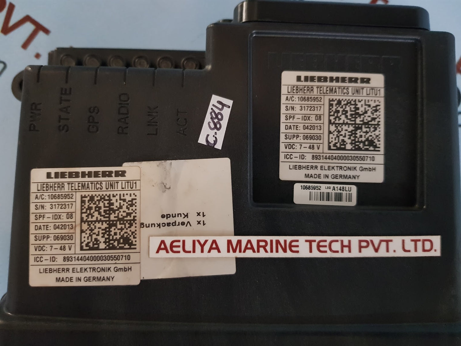 liebherr telematics unit litu1