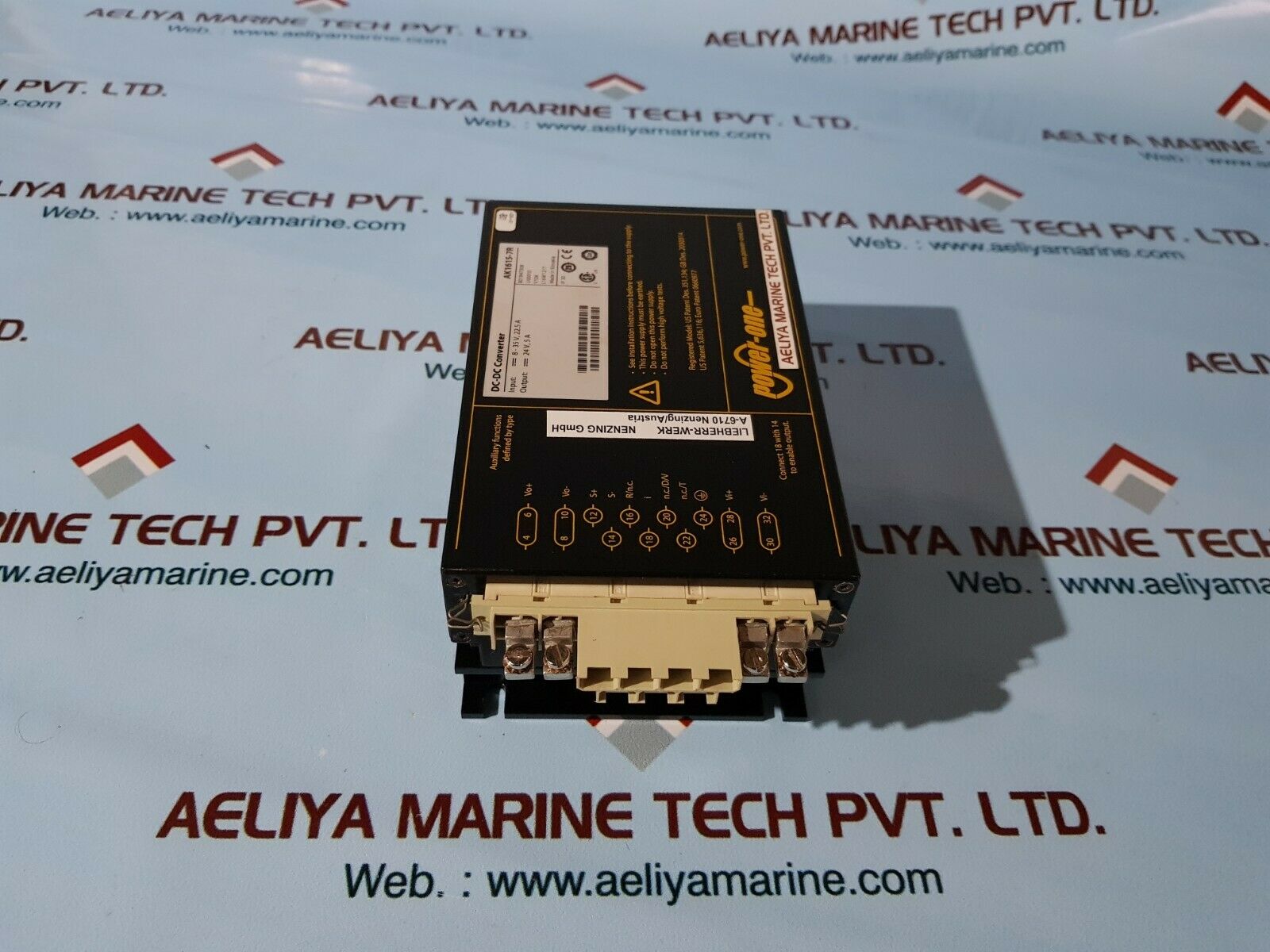 Power-one ak1615-7r dc-dc converter used