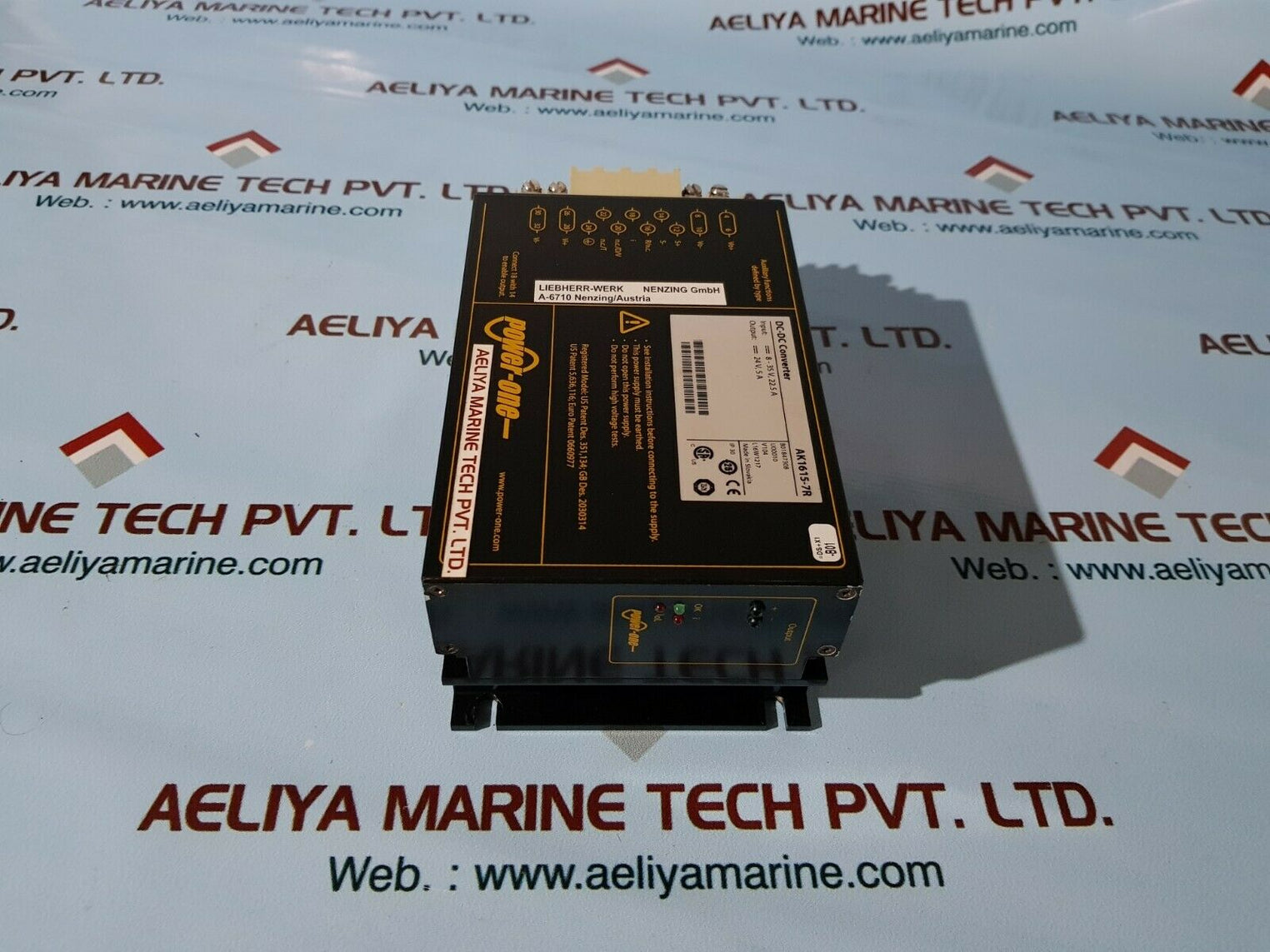 Power-one ak1615-7r dc-dc converter used