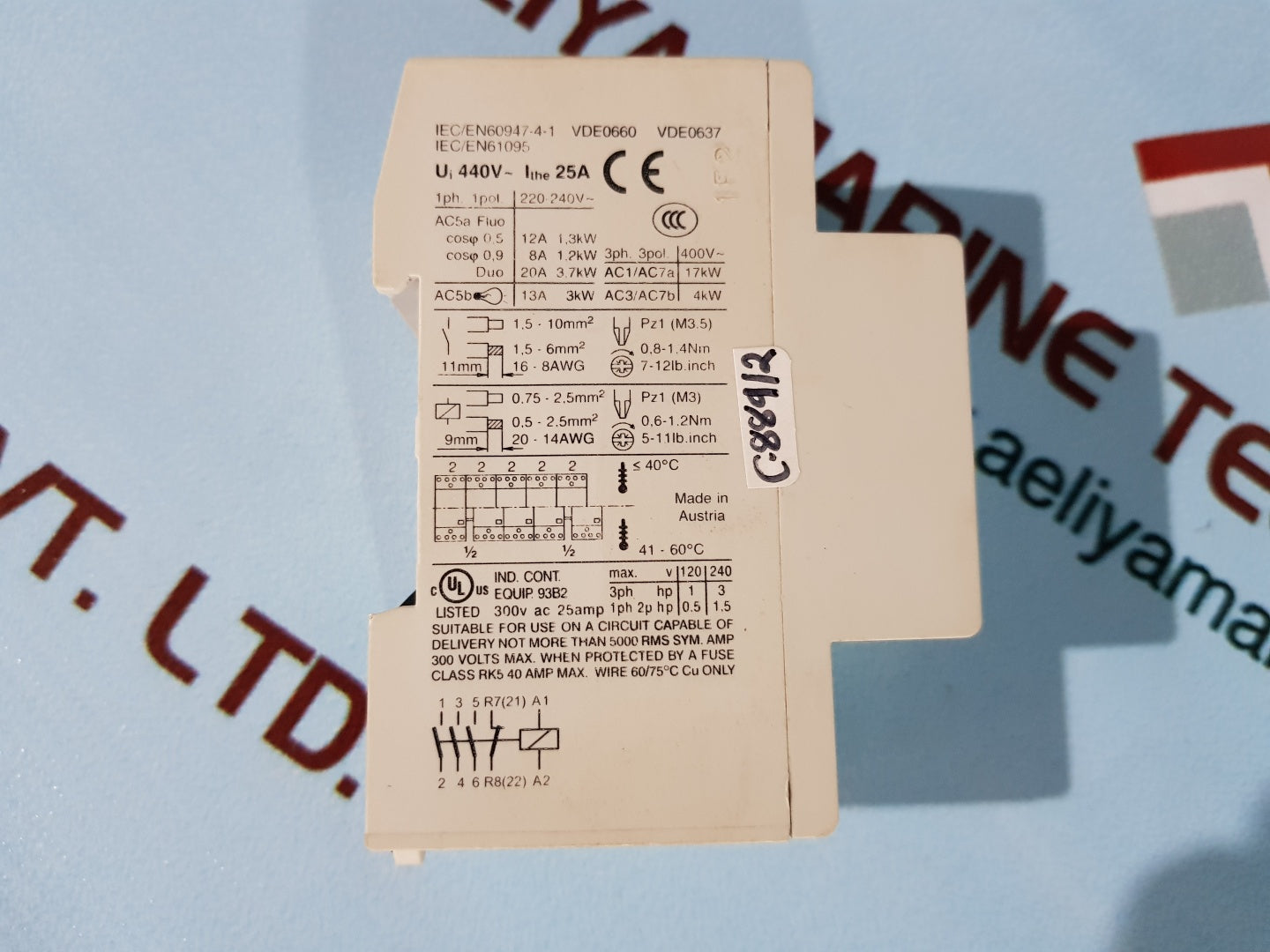 eaton z-sch230/25-31 contactor 230v 50hz