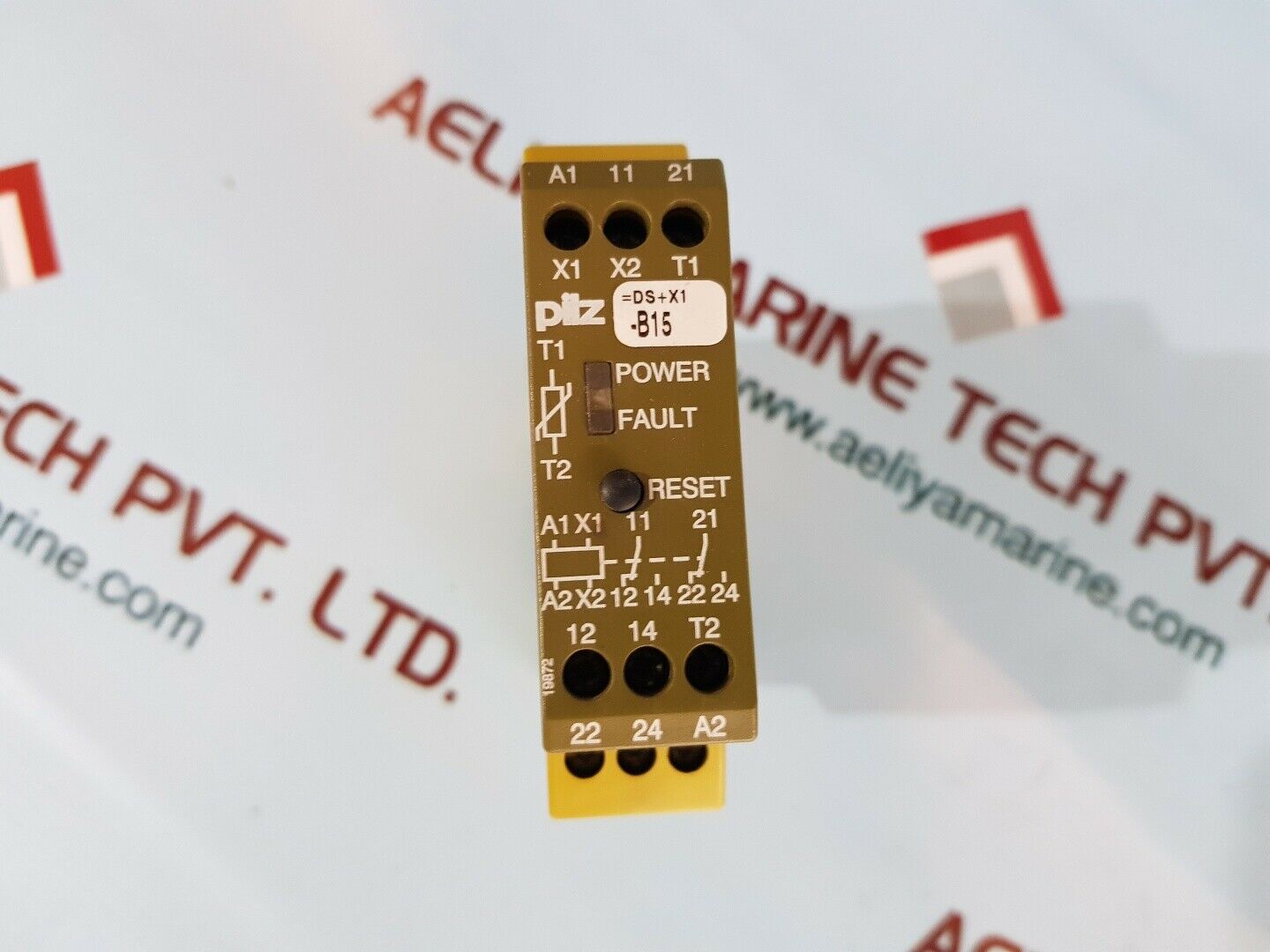 Pilz S1Mn 110Vac 2C/O Electronic Protection Relay 24V Ac/Dc