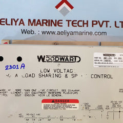 Woodward 9907-019 low voltage 2301a load sharing & speed control 200 ma 2k-6k hz