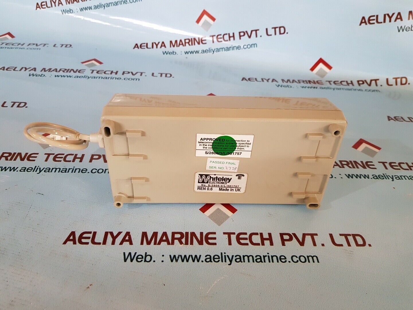 whiteley electronics call-alert ac out 7-250v 50hz dc out 4-60v