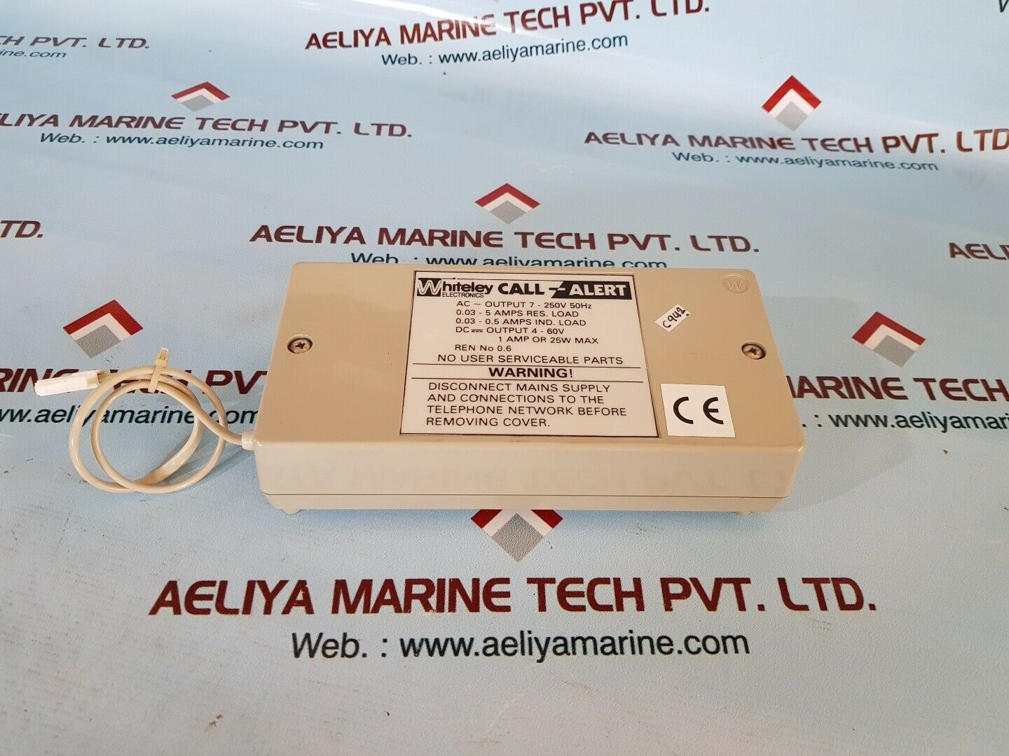 whiteley electronics call-alert ac out 7-250v 50hz dc out 4-60v