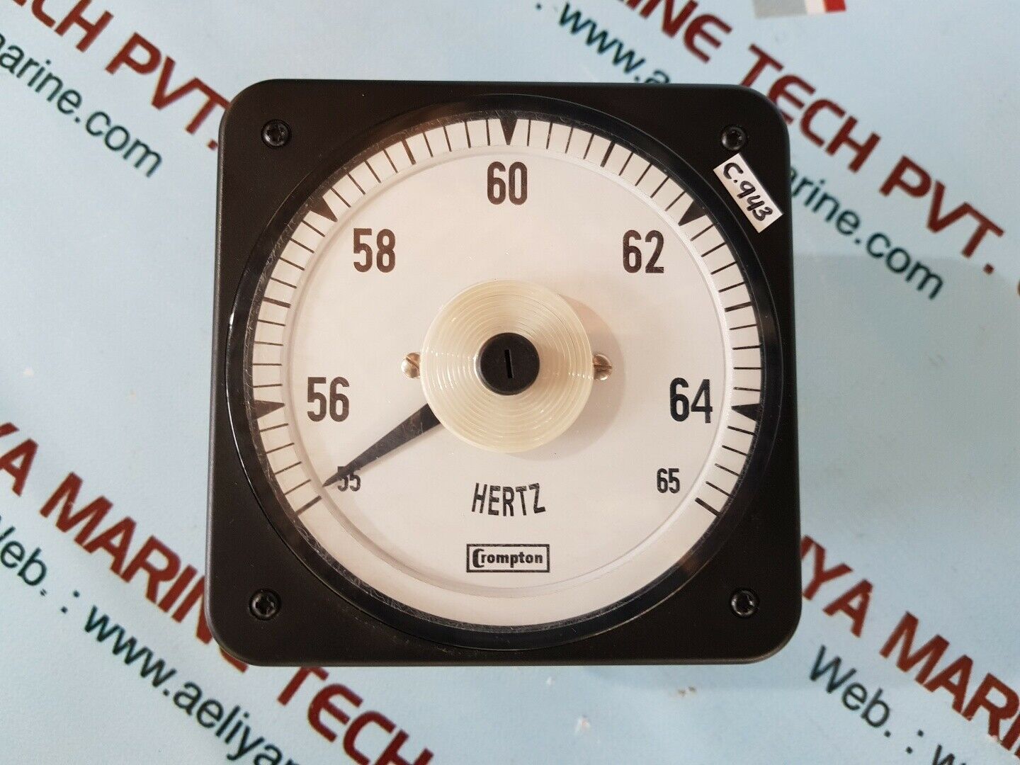 Crompton 007-41la-plan-an hertz meter