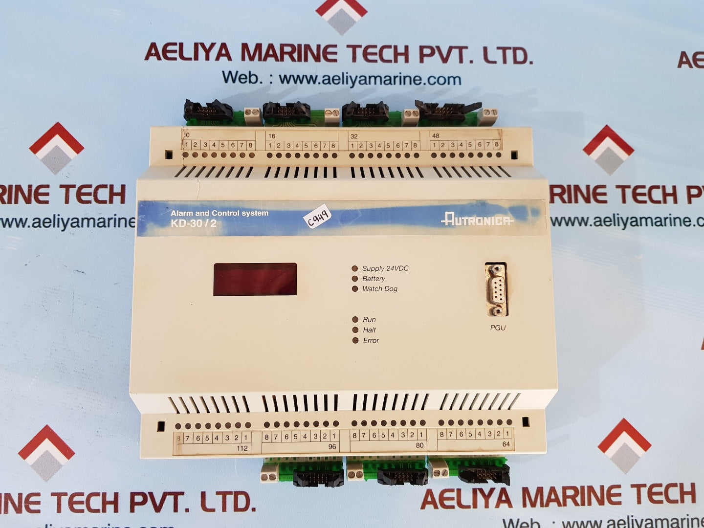 autronica kd-30/2 alarm and control system used