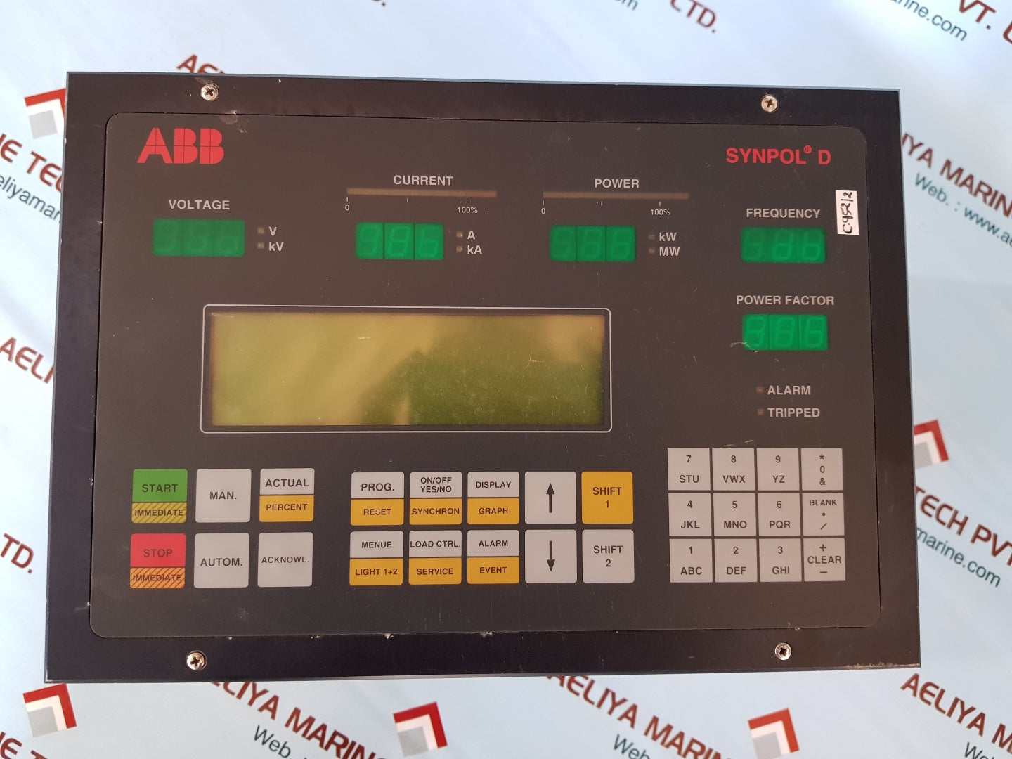 Abb synpol d cma 120 generator control & management 3dde 300 400
