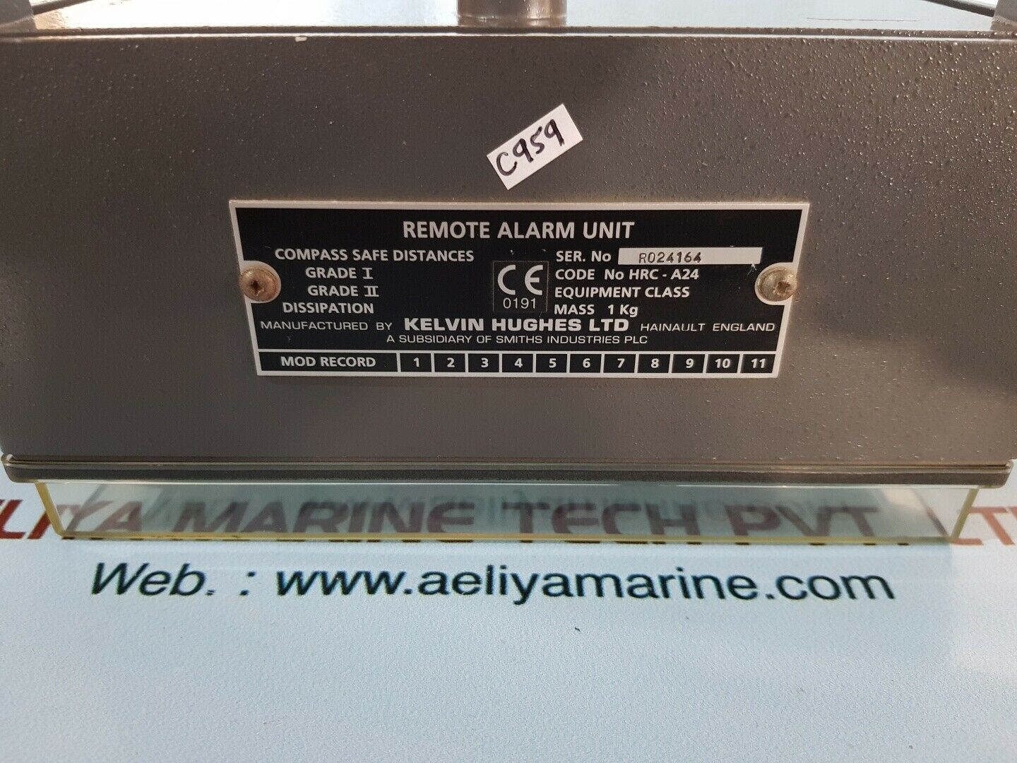 Kelvin hughes remote alarm unit hrc-a24