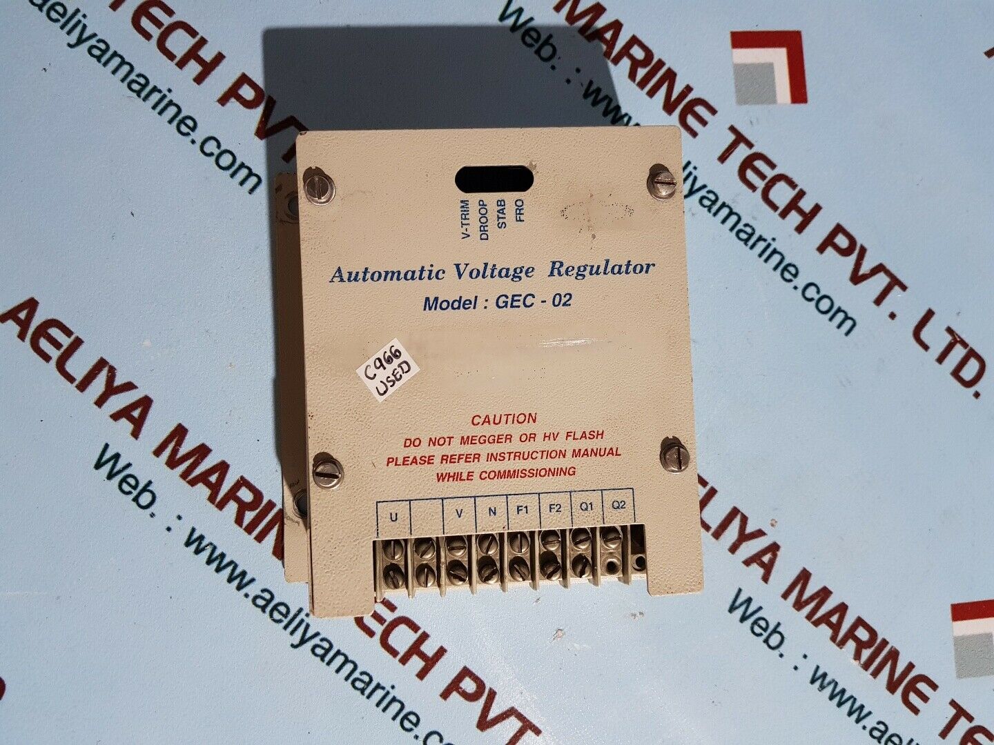 Automatic voltage regulator gec-02