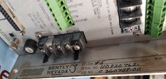 Bently Nevada 3300 System Rack Six Channel Temperature Monitor