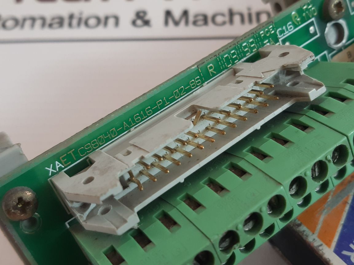 Siemens C98040-a1616-p1-02-85 Pc Terminal Board