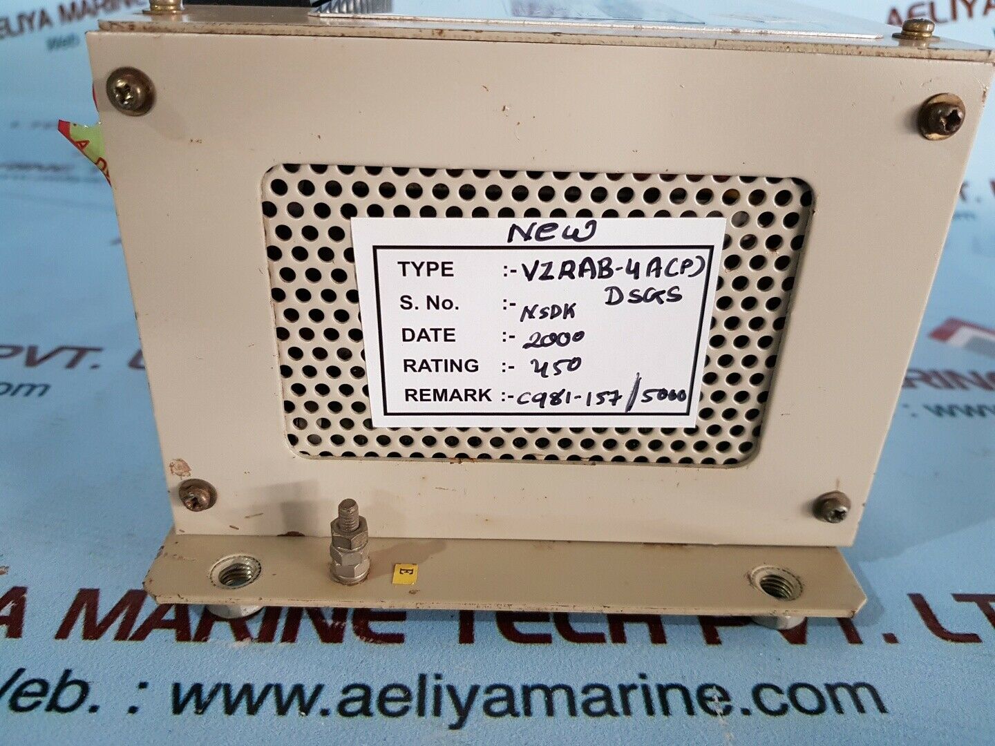 Nishishiba vzrab-4a(p)dsgs automatic voltage regulator