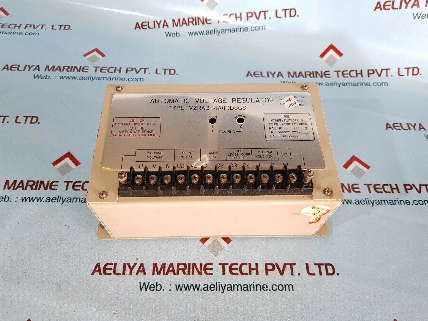 Nishishiba vzrab-4a(p)dsgs automatic voltage regulator