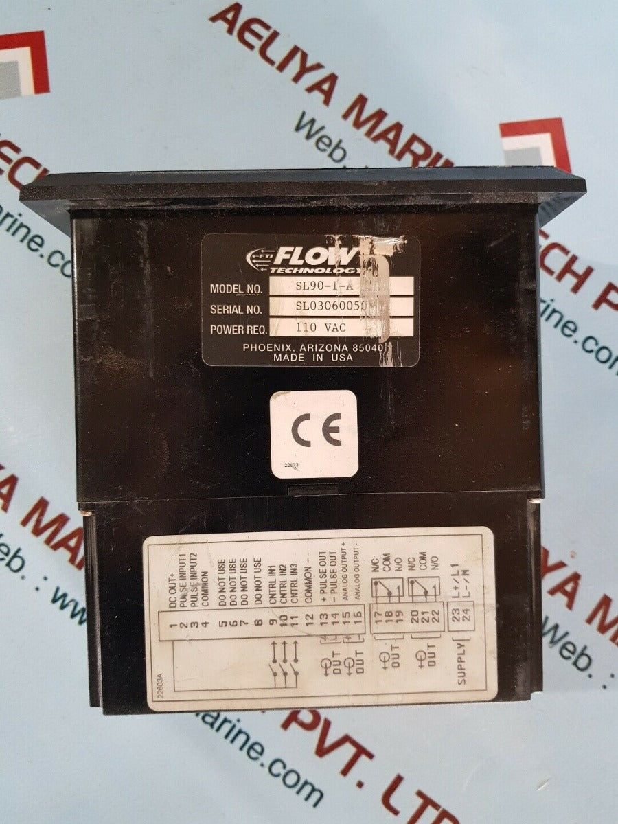 Flow technology sl9000 flow control sl90-1-a