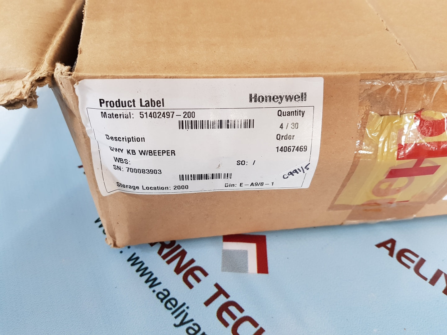 honeywell 51402497-200 rev.g enhanced operator keyboard
