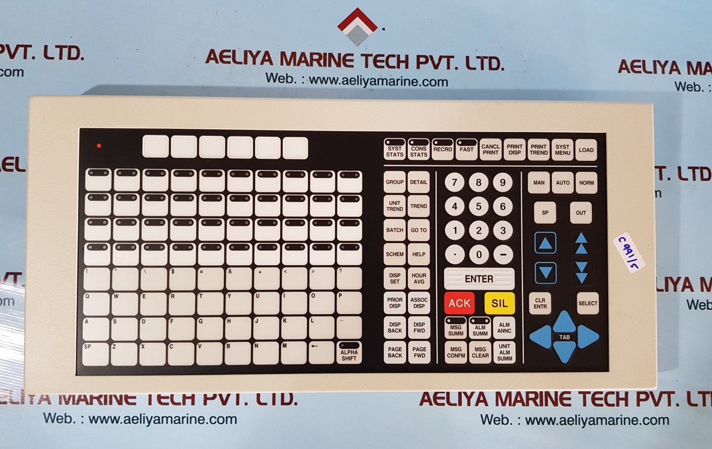 honeywell 51402497-200 rev.g enhanced operator keyboard