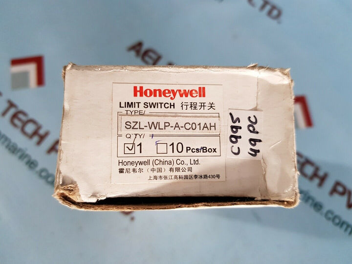 Honeywell szl-wlp-a-c01ah limit switch
