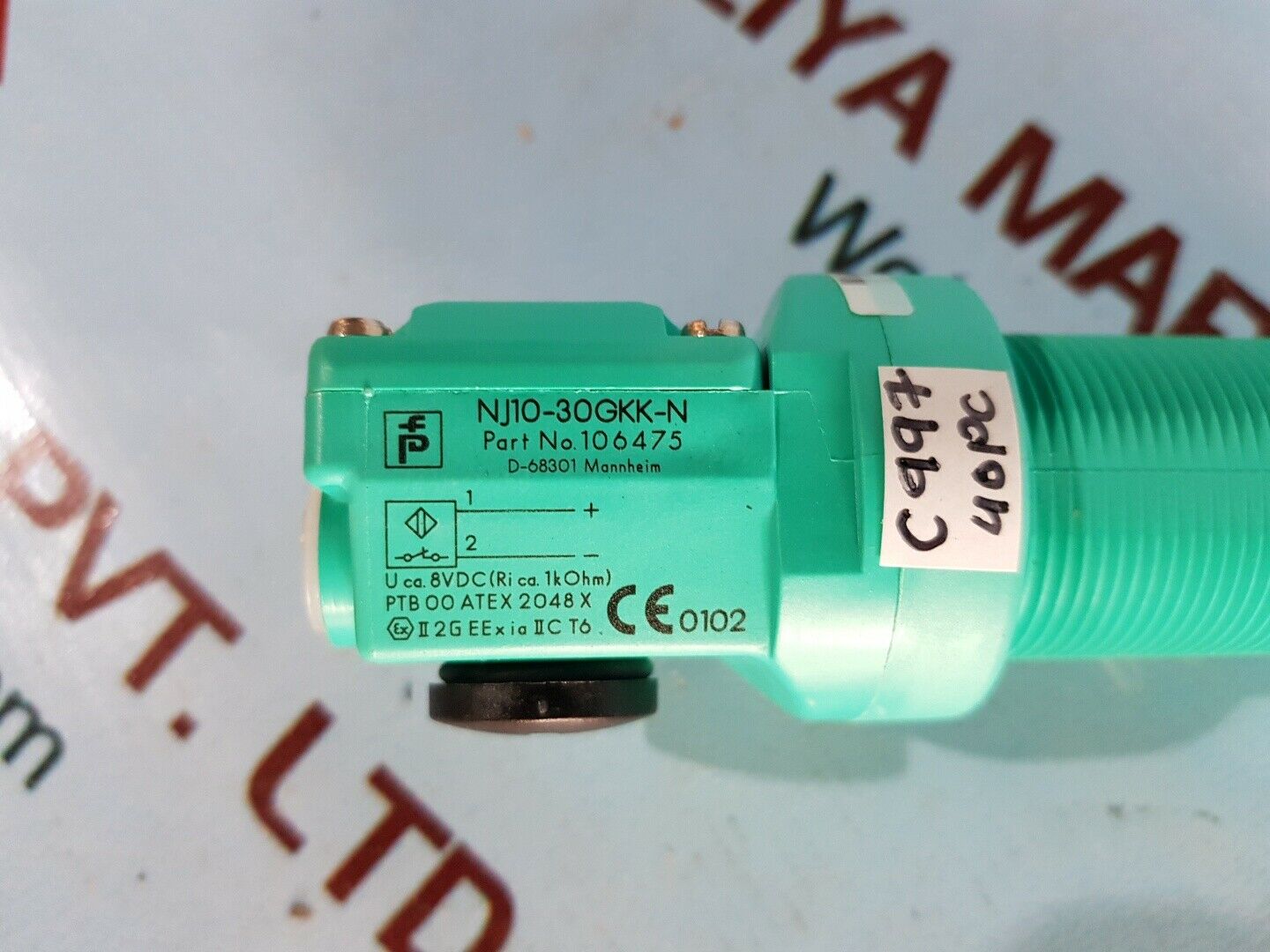 Pepperl+fuchs nj10-30gkk-n proximity switch sensor