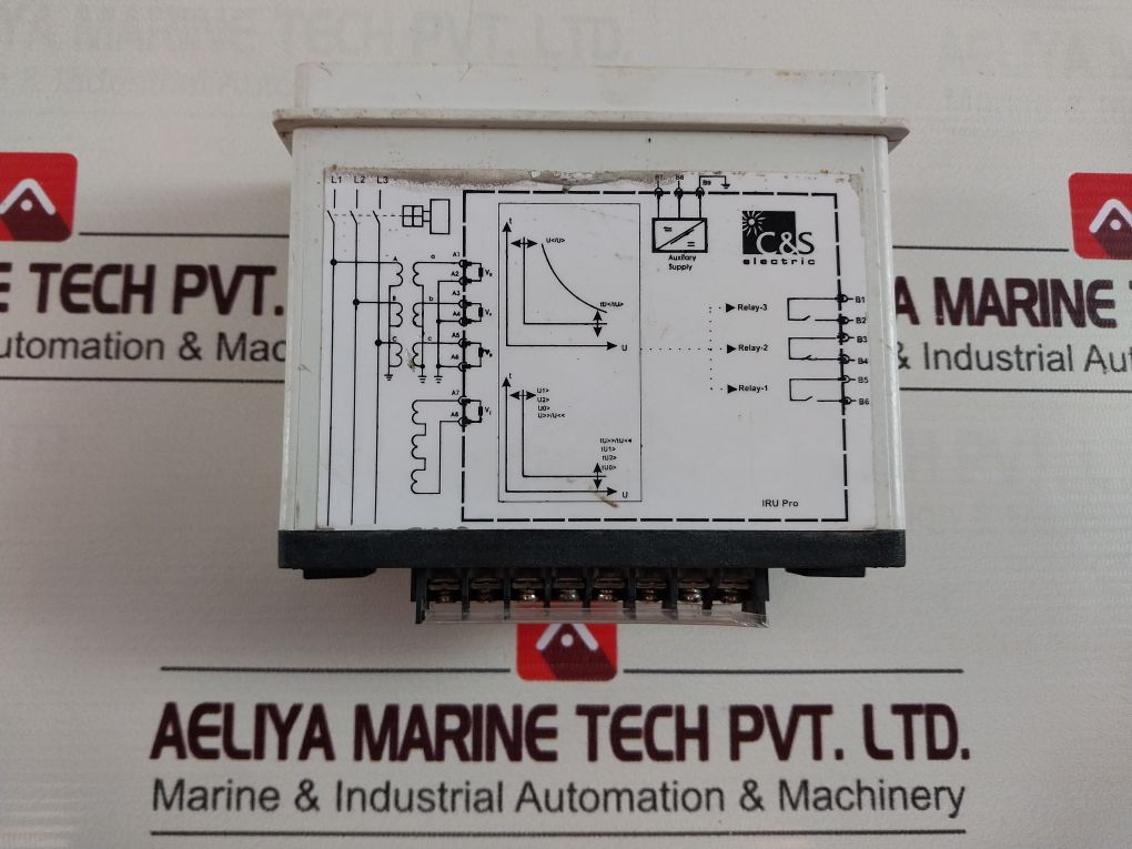 C&S Electric Iru-pro U Numerical Voltage Protection Relay