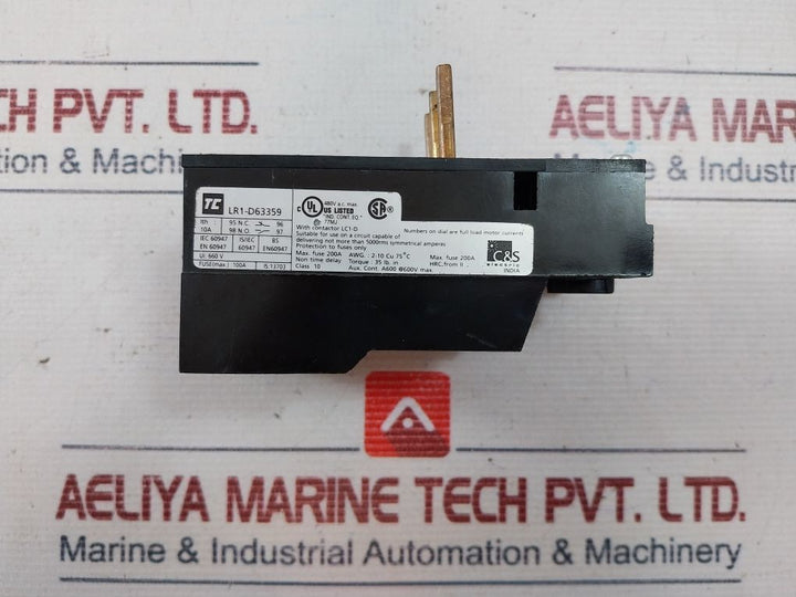C&S Lr1-d63359 Thermal Overload Relay 660V
