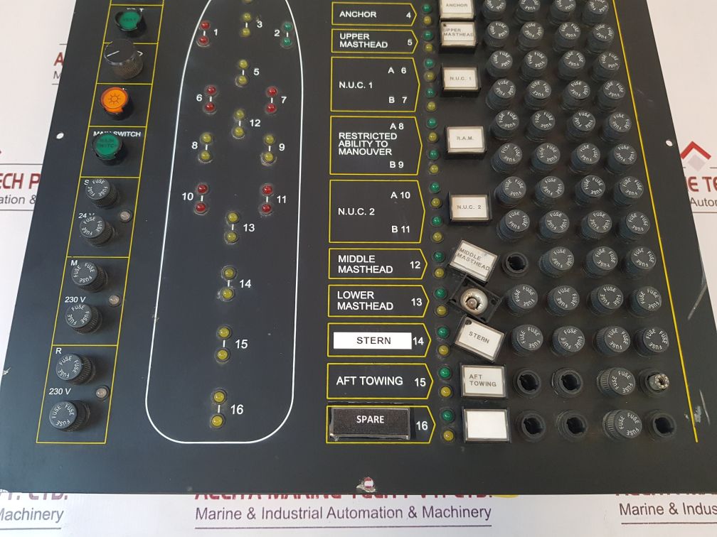 C&T Elmech Tsn 16-230/230 Navigation Lights Board 230V 50/60Hz