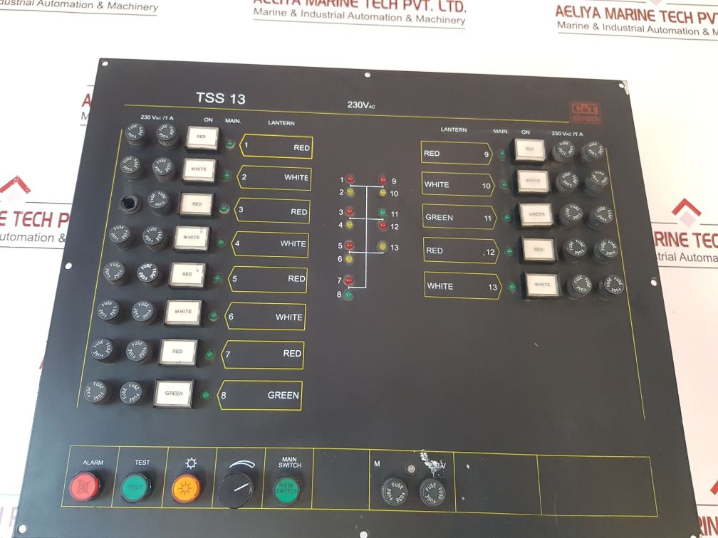 C&T Elmech Tss 13-230 Signal Lights Board