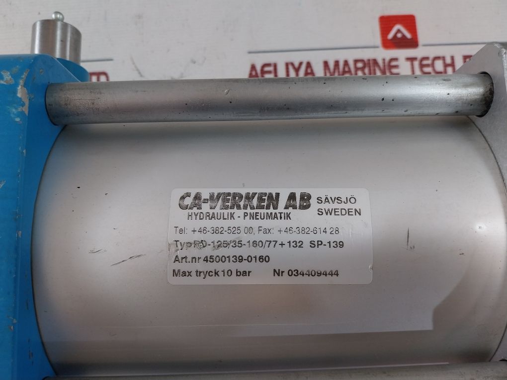 Ca-verken Pd-125/35-160/77+132 Sp-139 Pneumatic Cylinder