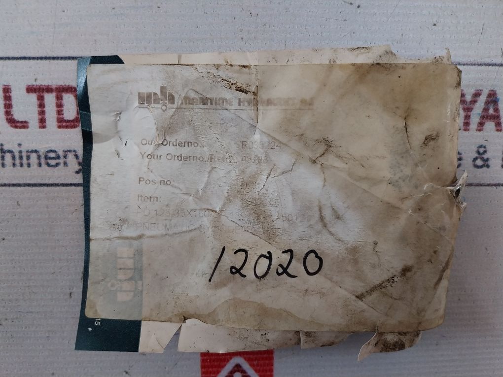 Ca-verken Pd-125/35-160/77+132 Sp-139 Pneumatic Cylinder