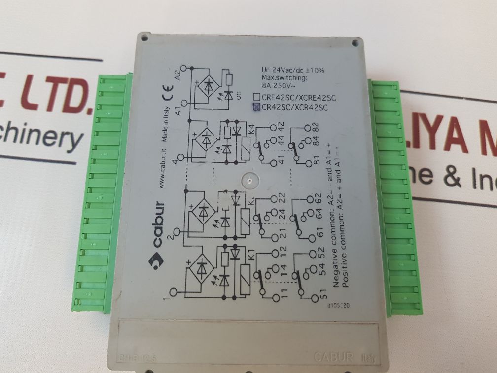 Cabur Cr42ScXcr42Sc Relay Module