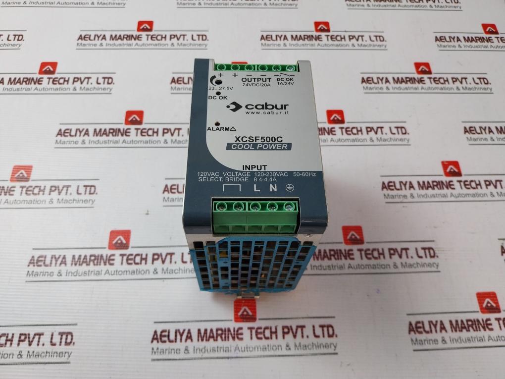 Cabur Xcsf500C Single Phase Power Supply 120/230Vac 8.4/4.4A 50-60Hz