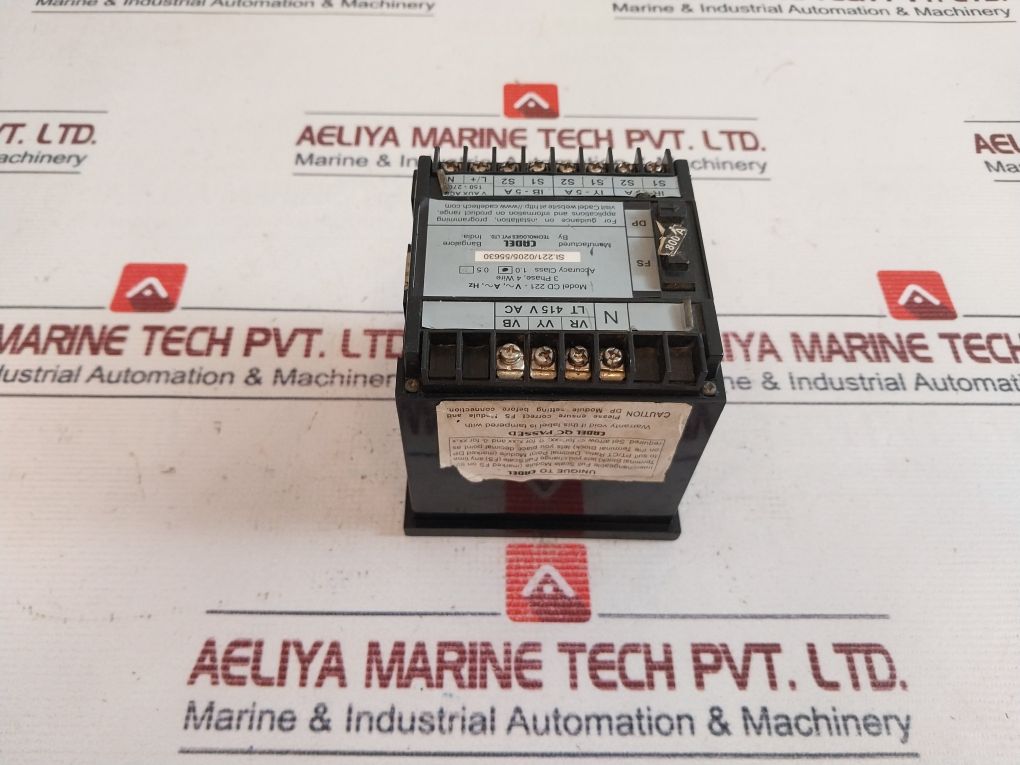 Cadel Cd 221 Ampere Meter 415 V Ac