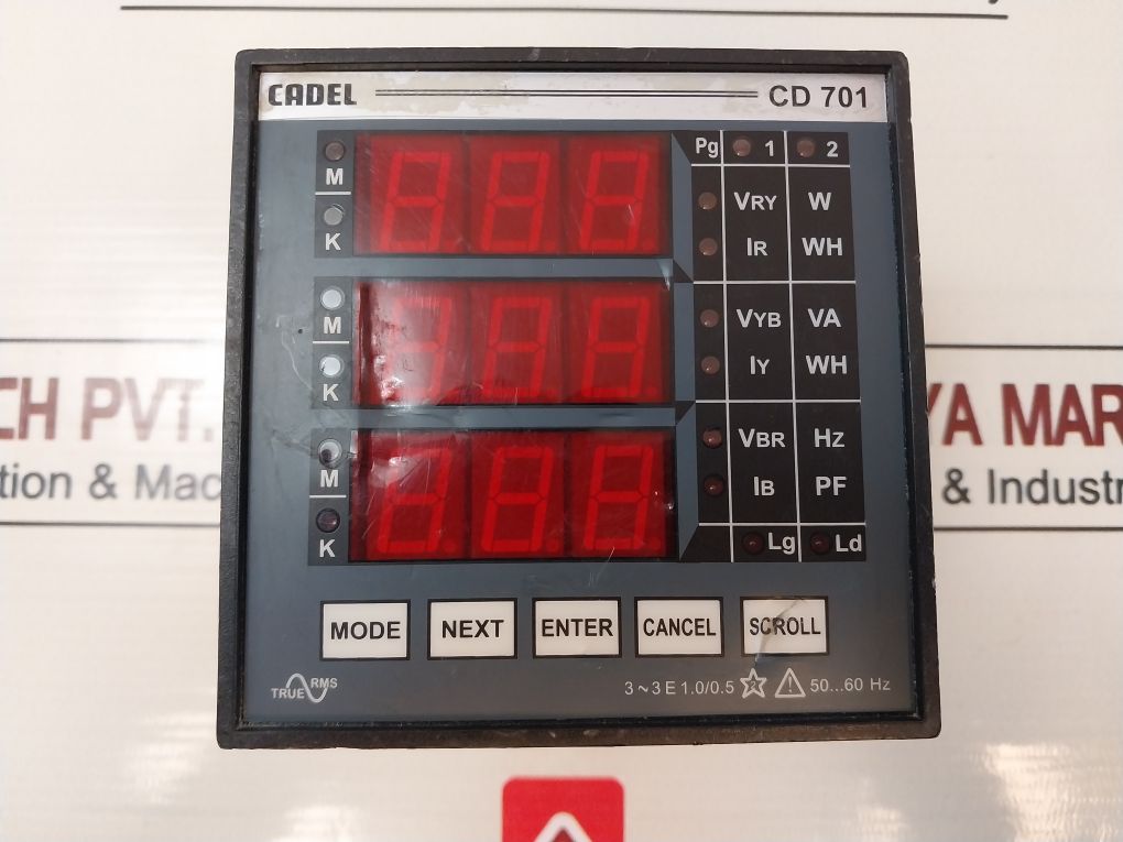 Cadel Cd 701 Multifunction Meter