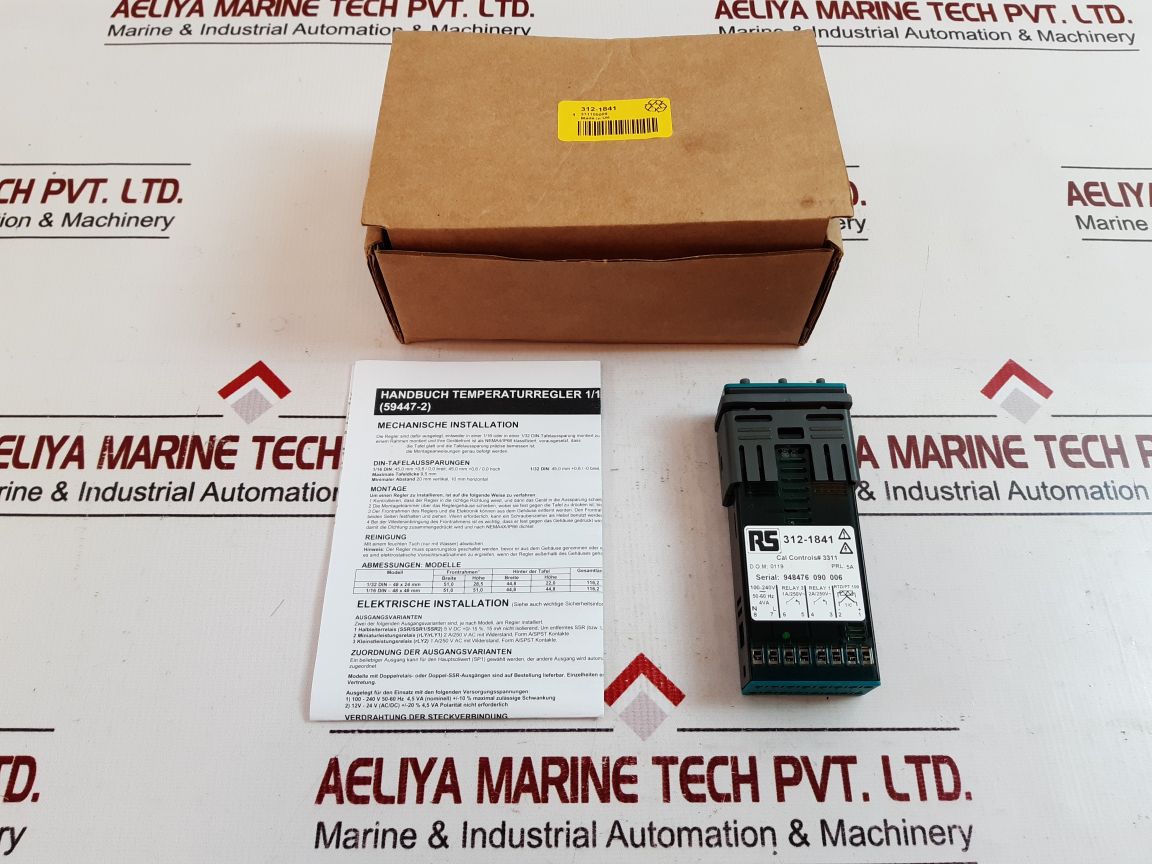 Cal Controls 312-1841
