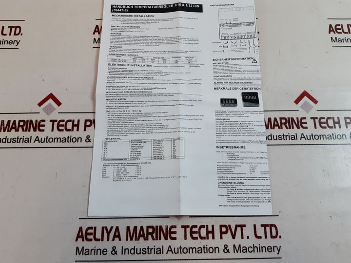 Cal controls 312-1841 temperature controller