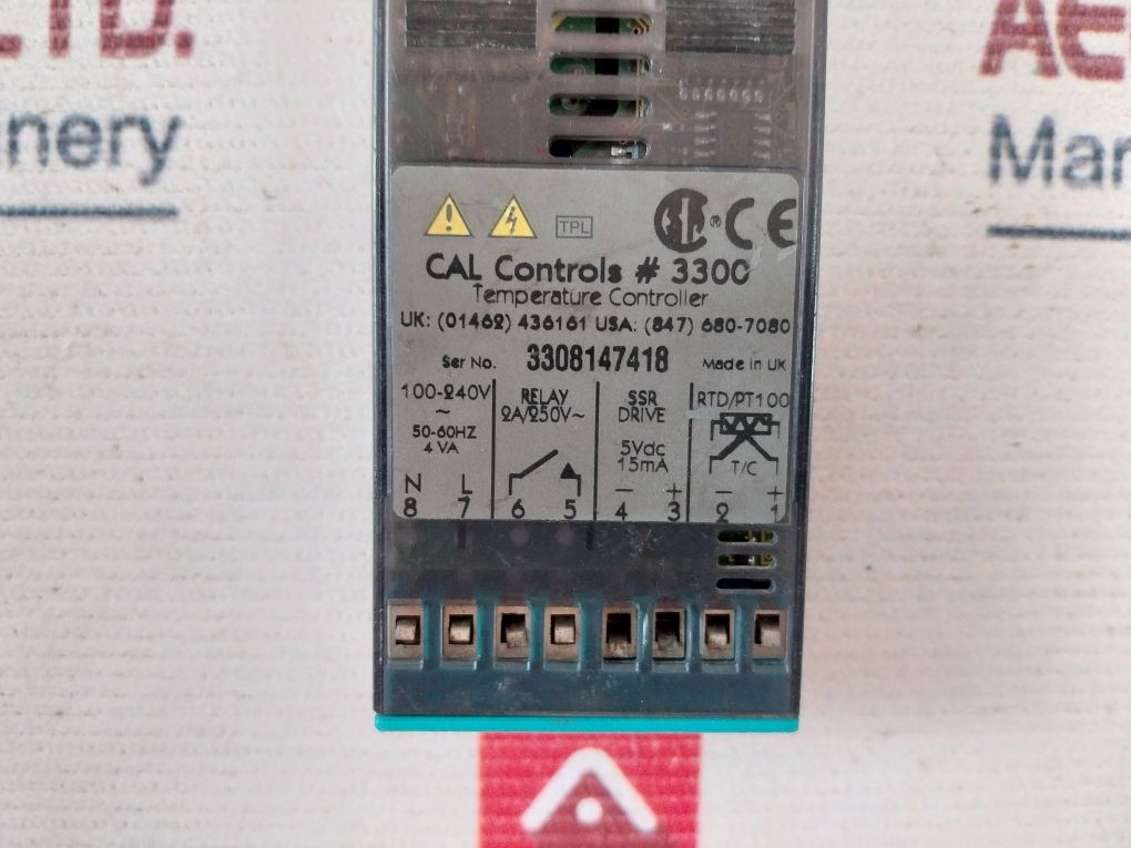 Cal Controls 3300 Temperature Controller 100-240V