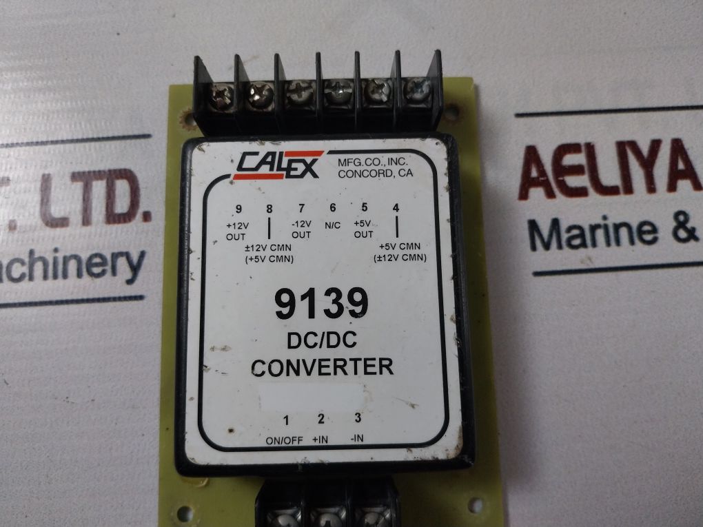 Calex 9139 Dc/Dc Converter Pc0100-b02941 Rev C