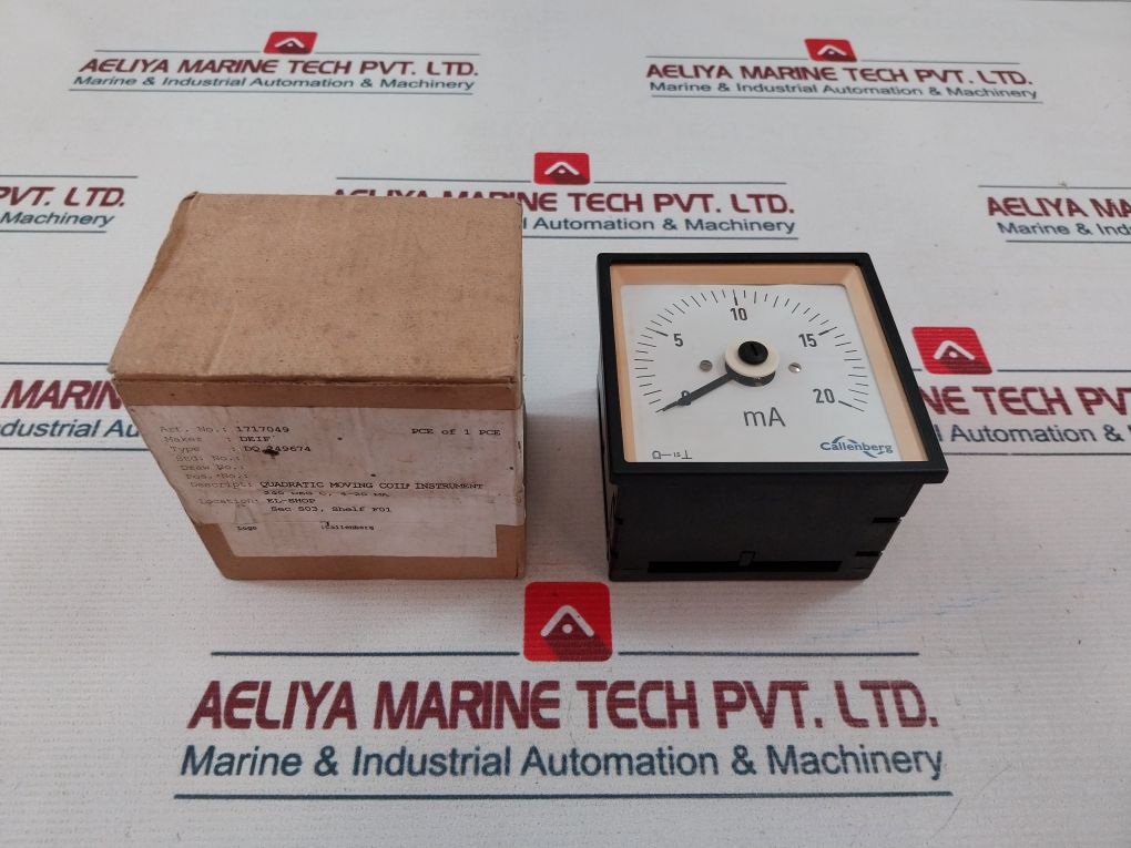 Callenberg Dq96-c Panel Meter 0-20 Ma