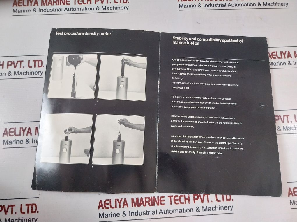 Calpam Test Procedure Density Meter 10/16A 250V