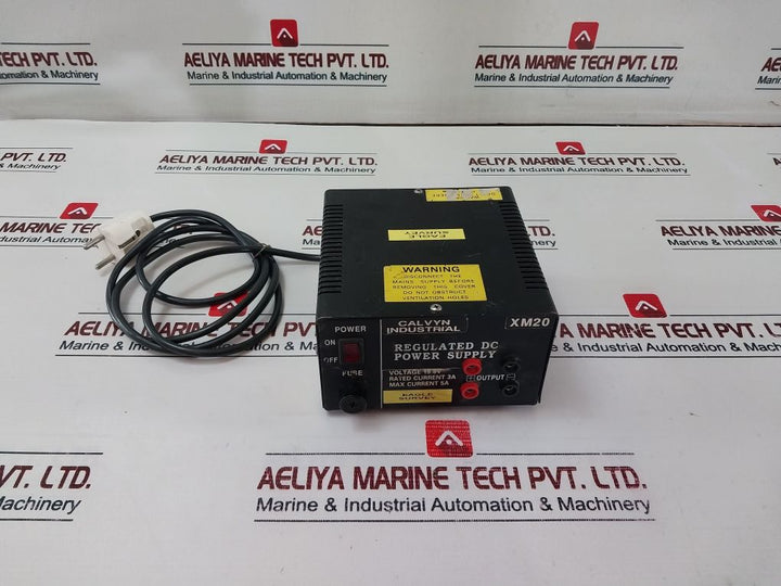 Calvyn Xm20 Regulated Dc Power Supply 13.8V Ac 240V 50Hz