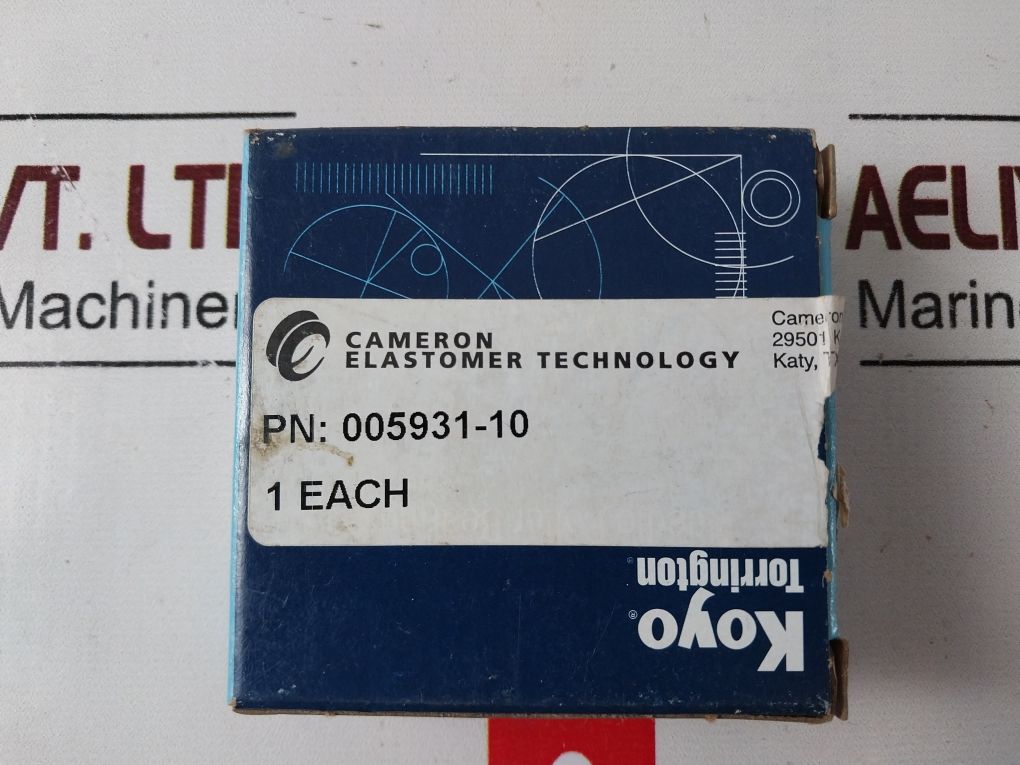 Lot Of 12X Cameron 005931-10 Thrust Bearing