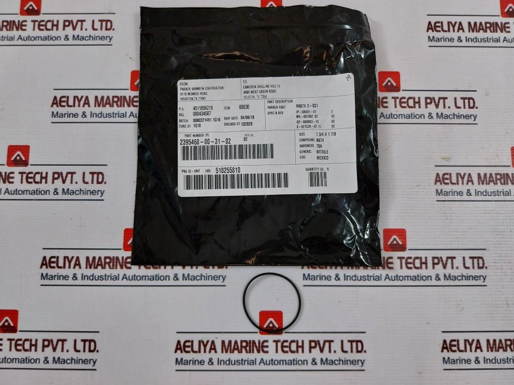 Cameron 2020810-01-99 Solenoid Coil Section Seal Repair Kit W/ Coil