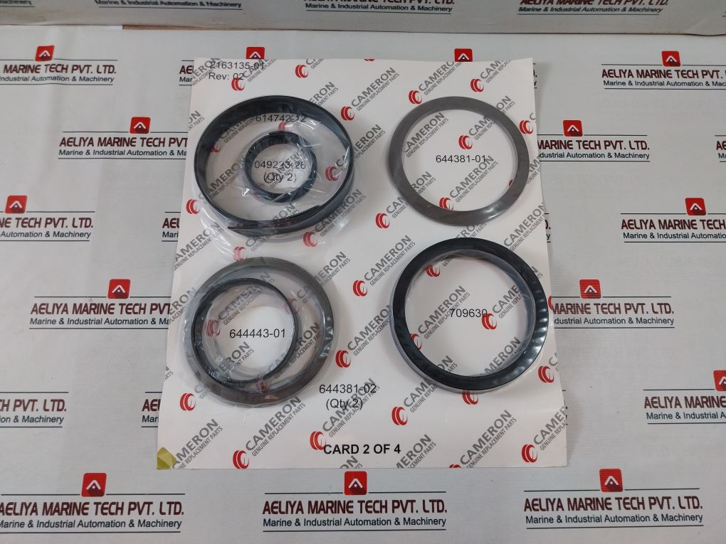 Cameron 2163135-01 Seal Repair Kit C143-644356-02