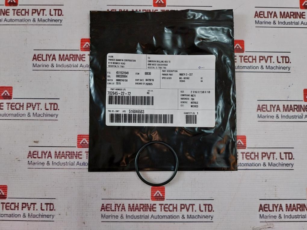 Cameron 2185018-00-08 Seal Ring Repair Kit