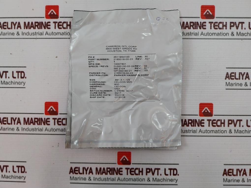 Cameron 2378256-01 Drg Valve Repair Kit