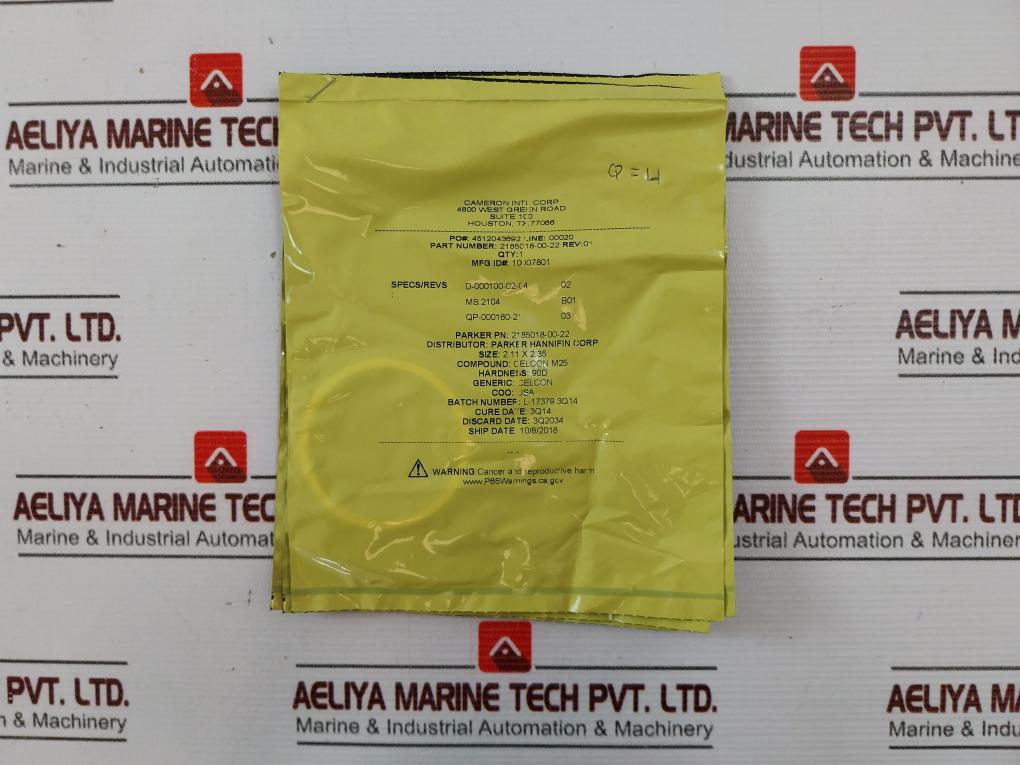 Cameron 2378256-01 Drg Valve Repair Kit