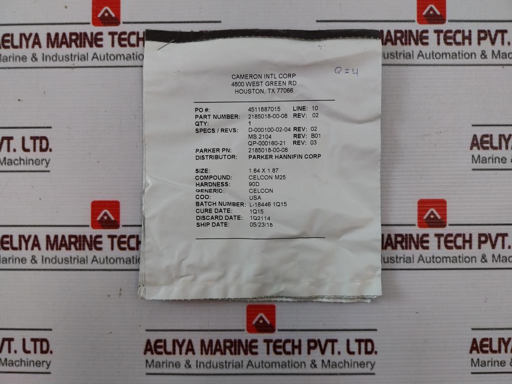 Cameron 2378256-01 Drg Valve Repair Kit