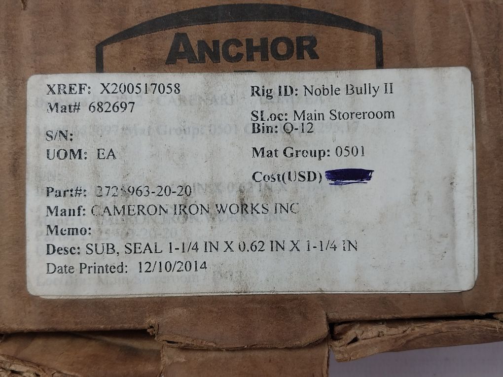 Cameron 2725963-20-20